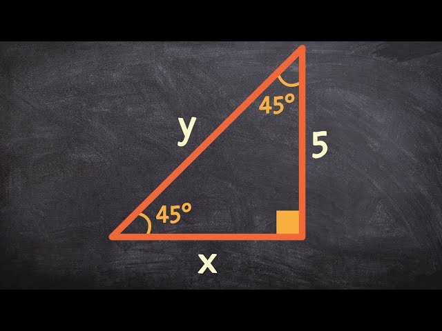 how to find missing side of triangle
